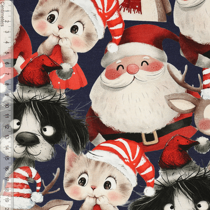 Holiday Friends - French Terry