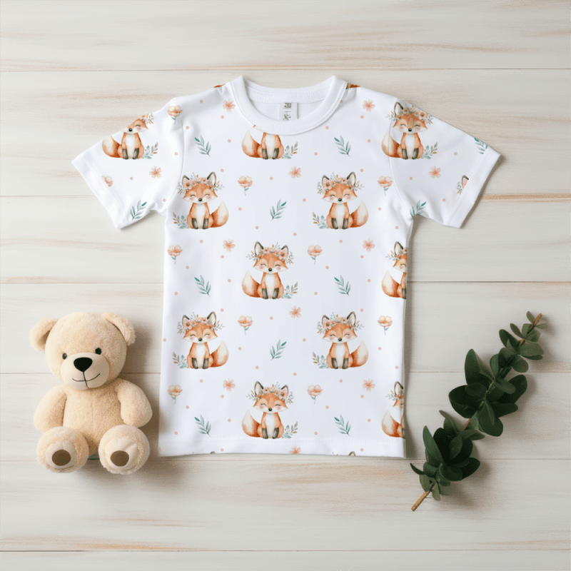Flower Fox - Jersey