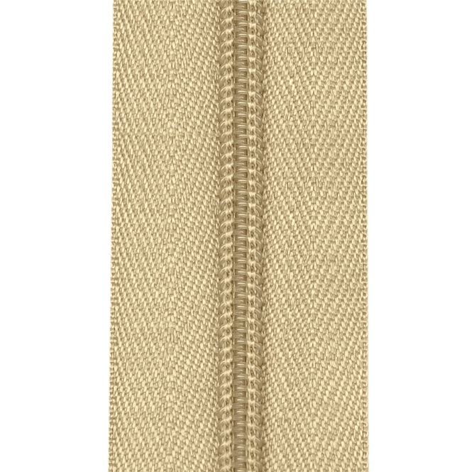 Hovedbilde Beige - Glidelås metervare 6mm