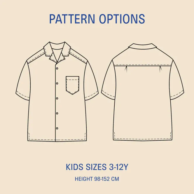Hovedbilde Tropical Shirt Kids - Wardrobe by Me