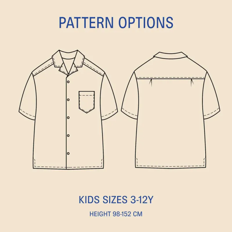 Tropical Shirt Kids - Wardrobe by Me