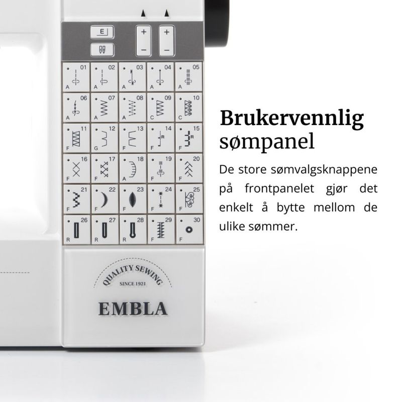 Janome Embla - DEMOmaskin
