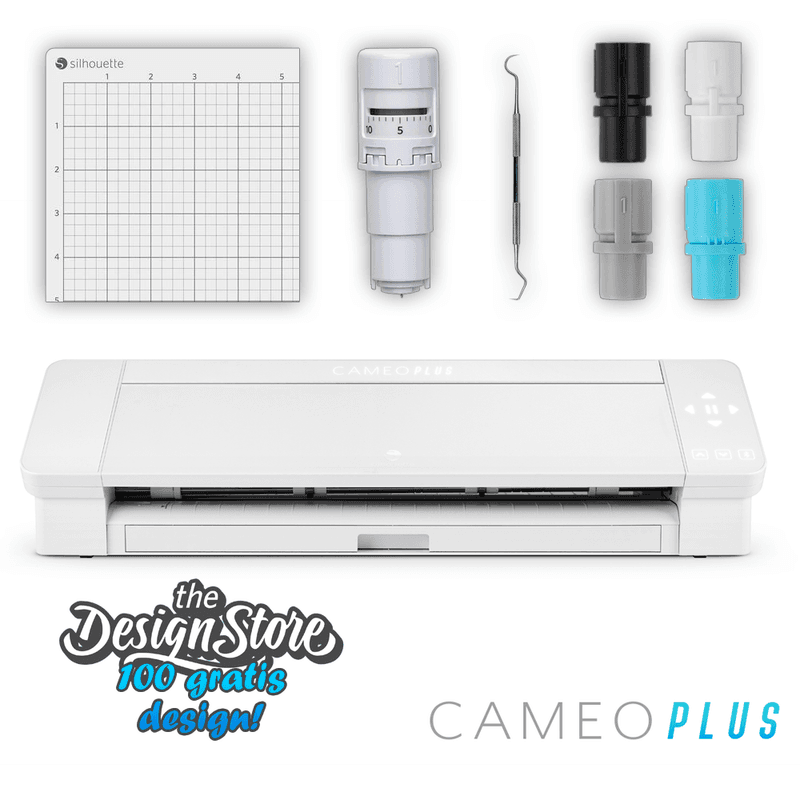 Silhouette Cameo 4 Plus m/Vinylpakke - Sluttsalg