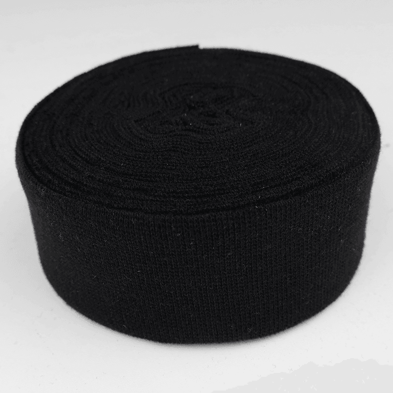 Kantebånd 5 meter - Sort