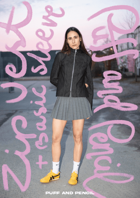 Hovedbilde Zip Vest x Basic Sleeves - Puff and Pencil