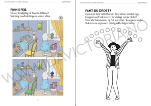 Hovedbilde Aktivitetshefte for barn - Ida Victoria