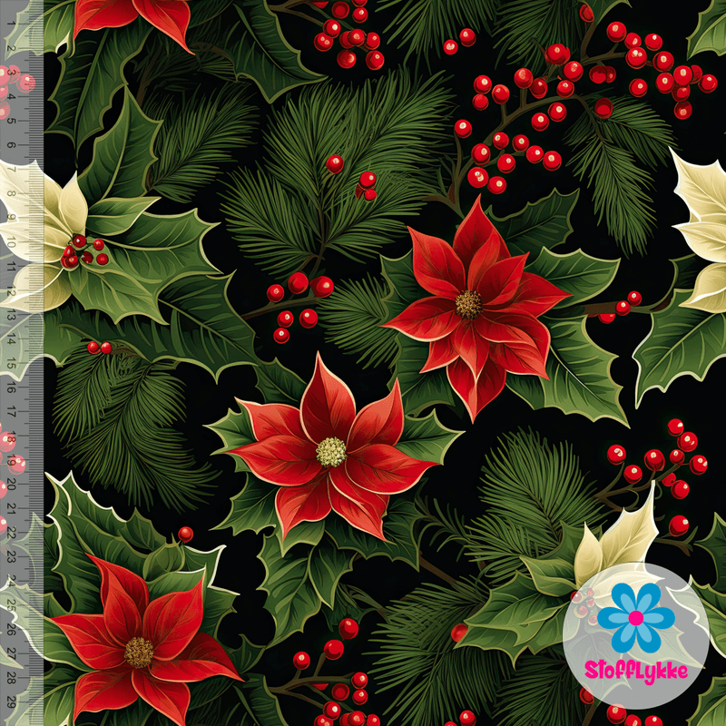 Poinsettia Noir - Jersey