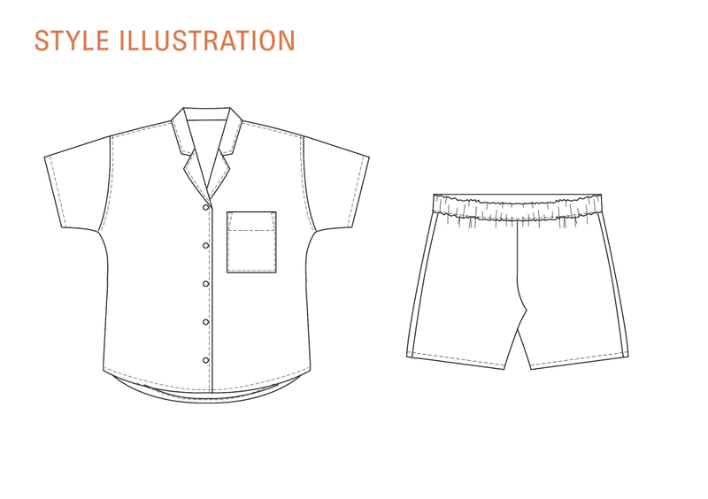 Camp Shirt & Shorts - Wardrobe by Me