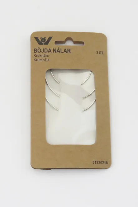 Hovedbilde Krumme Nåler (3 stk)