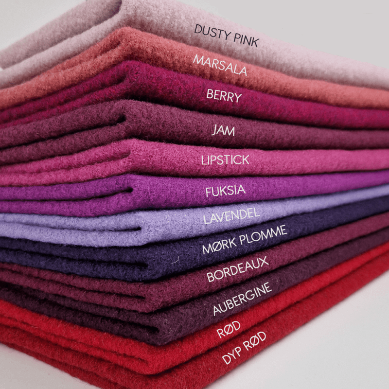 Fuksia - Ull Boucle