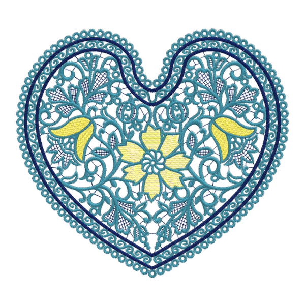 USB 8GB Minnebrikke med Broderidesign