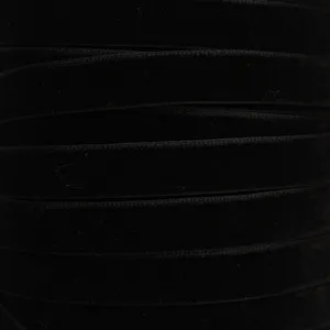 Hovedbilde Sort Fl&oslash;yelsb&aring;nd 10 mm - 3 meter