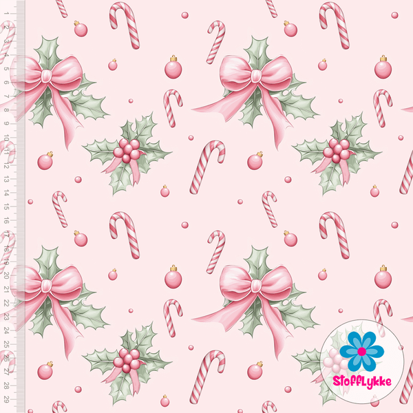 Pink Holiday Cheer - French Terry