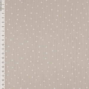 Hovedbilde Dots Sand - Musselin