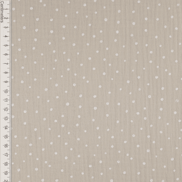 Dots Sand - Musselin