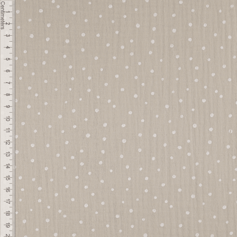 Dots Sand - Musselin