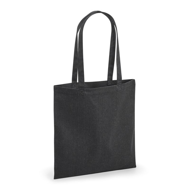 Recycled Tote Bag - Sort (Mørk Koksgrå)