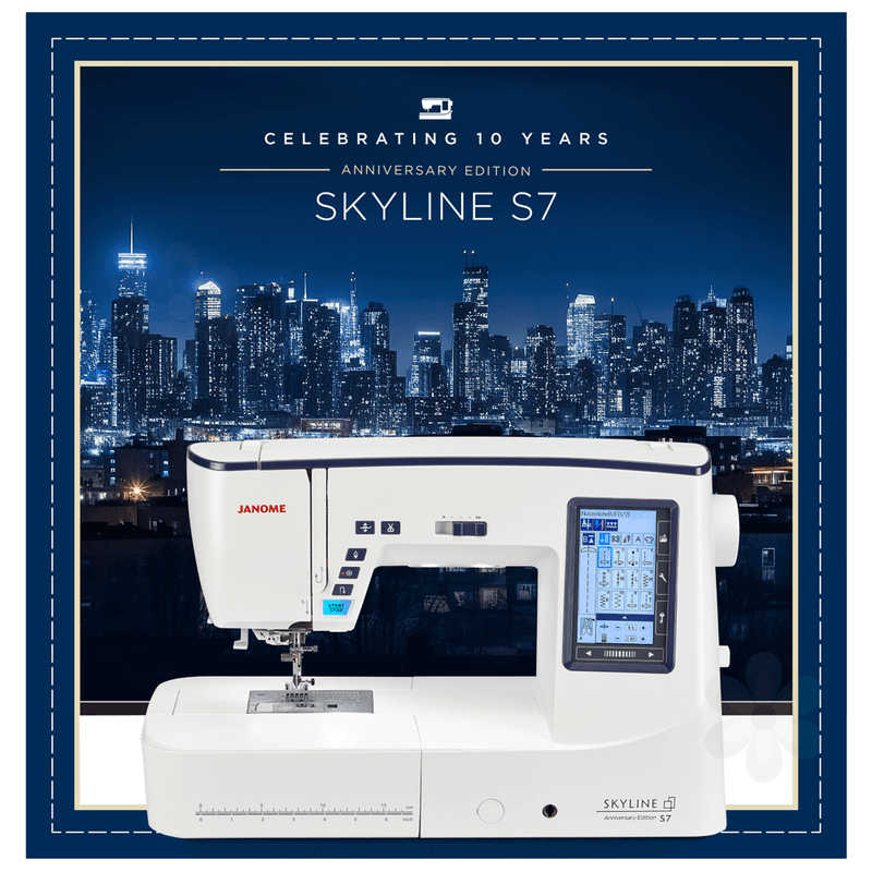 Janome Skyline S7 Anniversary Edition - DEMOmaskin