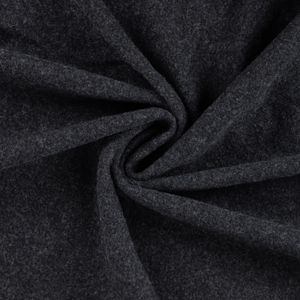 Hovedbilde M&oslash;rk Gr&aring; Melert - Merinoull Fleece