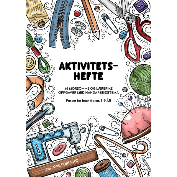 Aktivitetshefte for barn - Ida Victoria