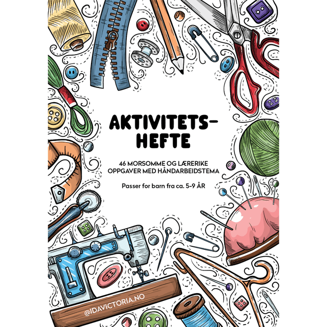 Hovedbilde Aktivitetshefte for barn - Ida Victoria