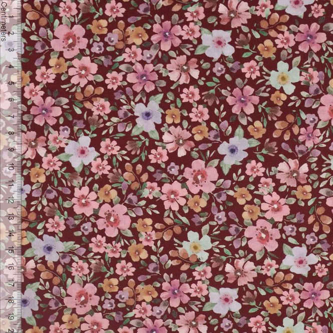 Hovedbilde Colette Burgundy - Fast Bomull