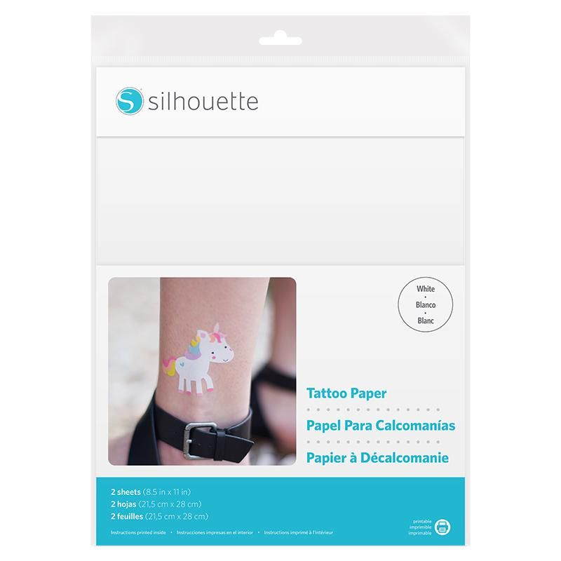 Silhouette Printable Tattoo Paper White (Utfases)