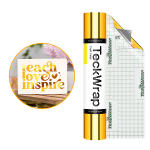 Hovedbilde Bubble Free Mirror Chrome Dekorvinyl - Prime Gold 30x30cm