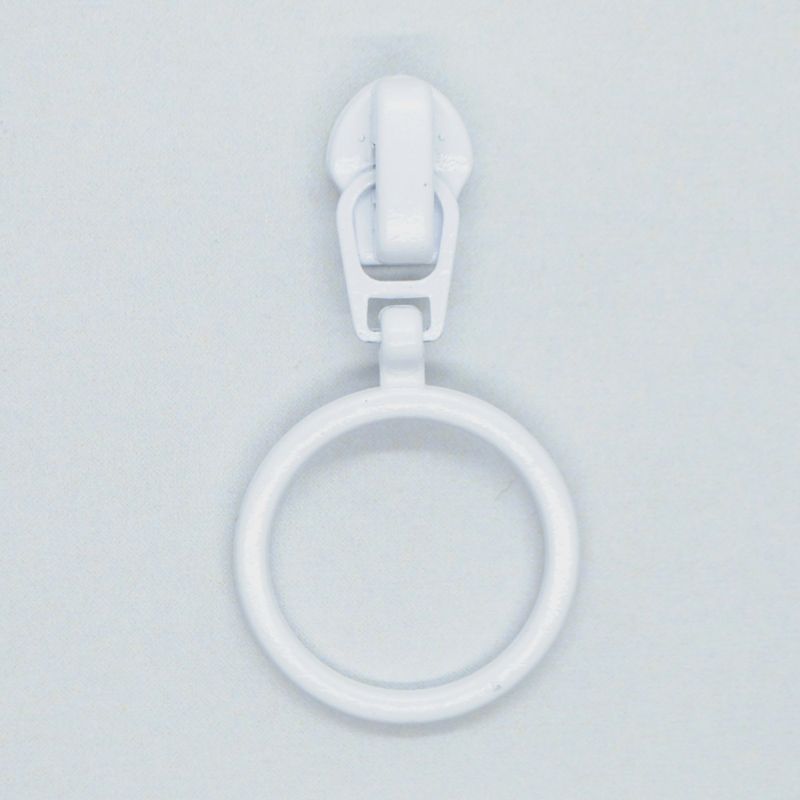 Hvit Glider m/ring 4mm