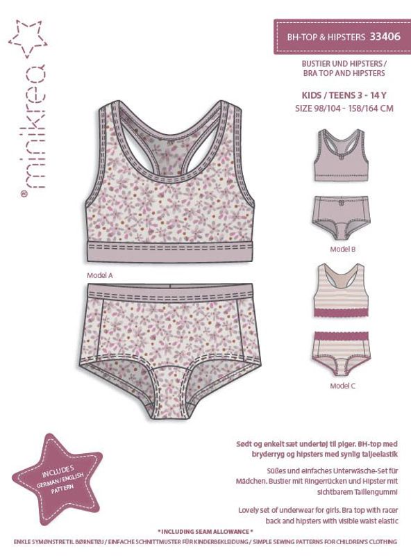 Undertøysett Jente - Minikrea 33406