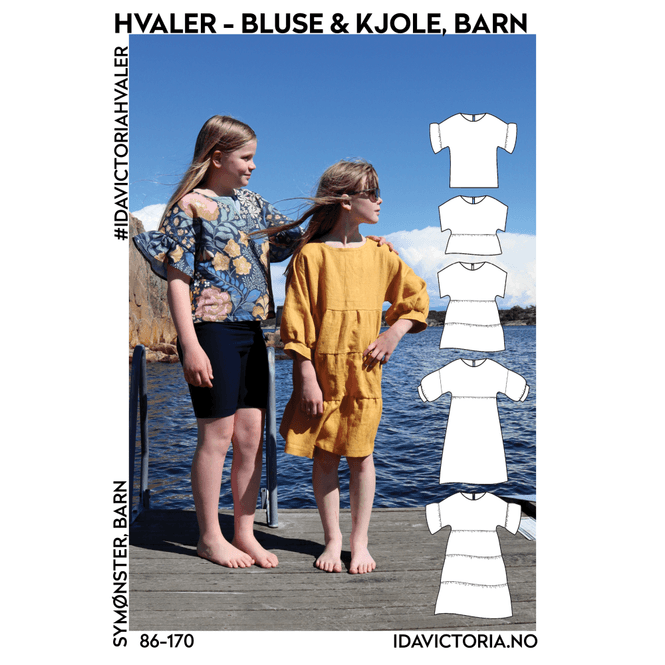 Hovedbilde Hvaler Bluse & Kjole - Barn Victoria