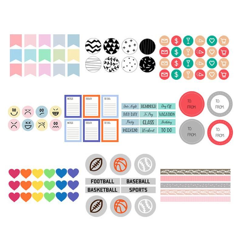 Silhouette Sticker Sampler Pack