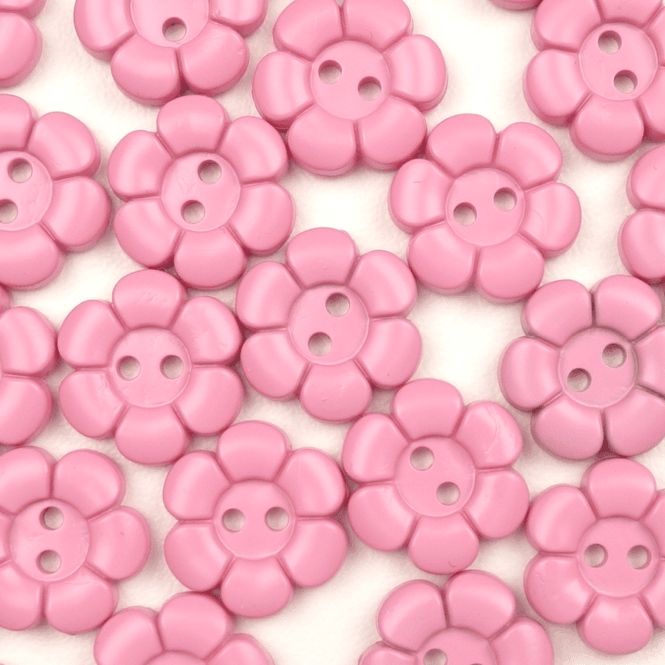 Hovedbilde Dalia Rosa - 15 mm Resin Knapp