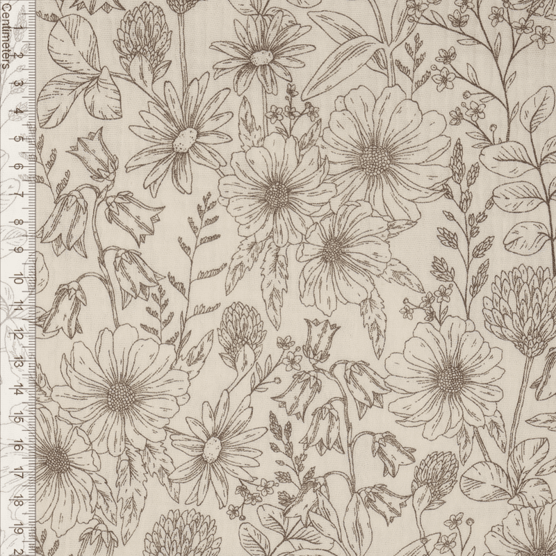 Meadow Sketch - Musselin