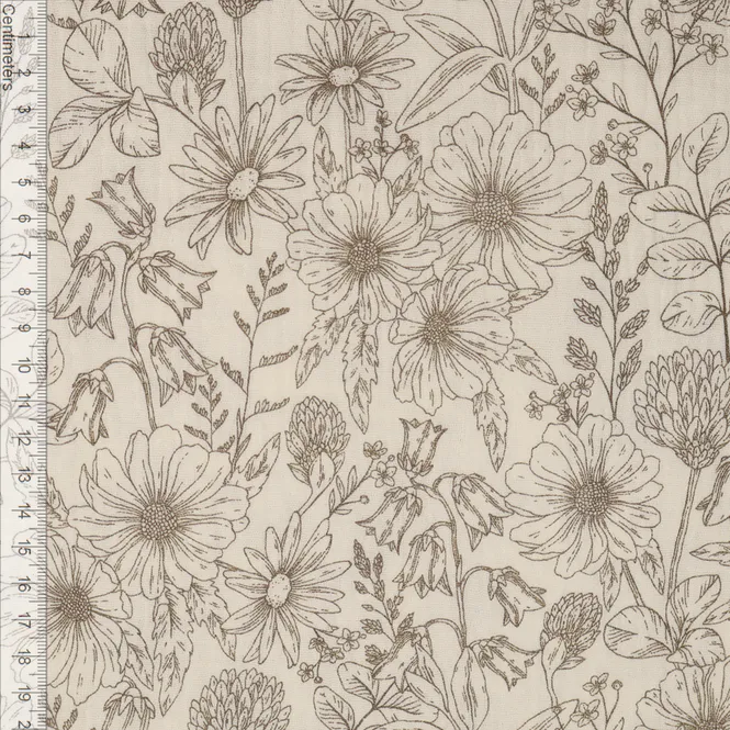 Hovedbilde Meadow Sketch - Musselin