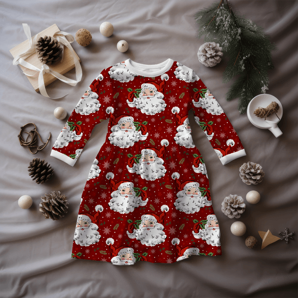 Vintage Santa Claus - French Terry
