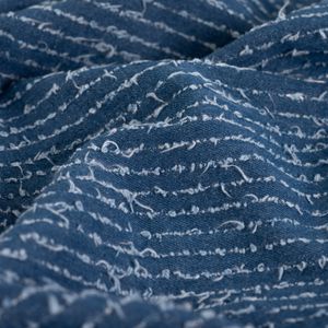 Hovedbilde Stripe Lys Bl&aring; - Denim Jacquard