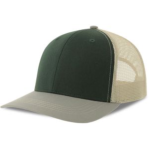 Hovedbilde M096 Sonic-S Caps - Bottle Green-Grey-Stone