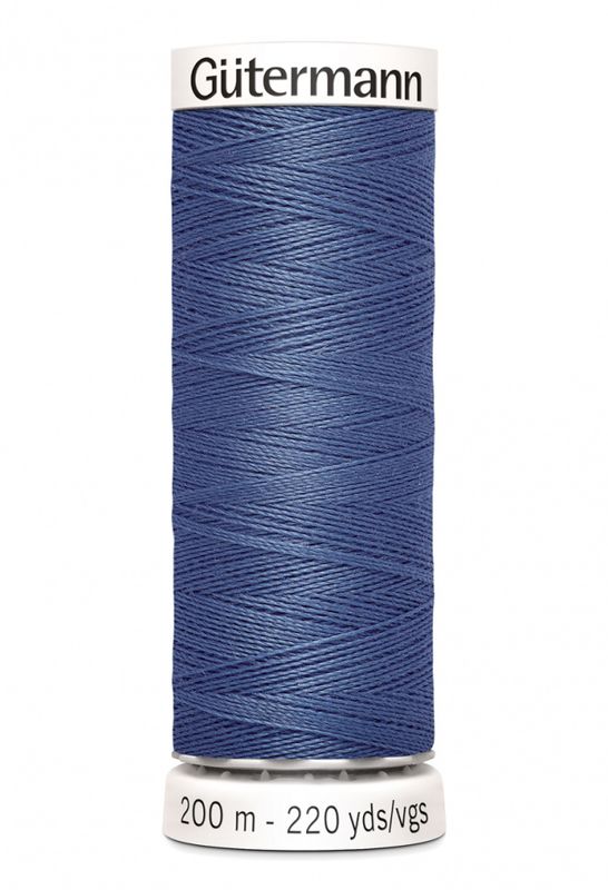Tåkeblå 112 - Polyester Sytråd 200 m