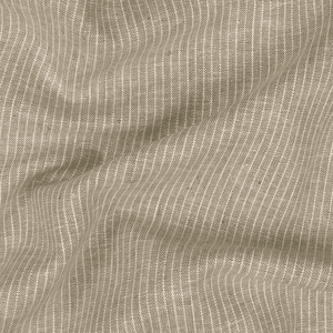 Hovedbilde Pinstripe Lys Oliven - Lin/Bomull